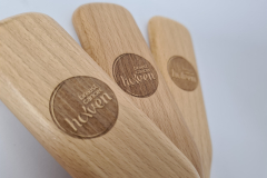 Laser Engraved Brush Handles